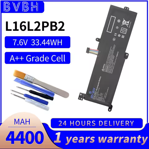 BVBH L16L2PB2 L16C2PB2/L16M2PB2 Laptop Battery for Lenovo IdeaPad 320-14AST/320-14IAP/14ISK/15ABR Id