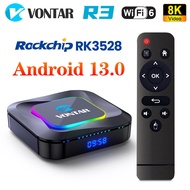 VONTAR R3 TV Box Android 13.0 Rockchip RK3528 Quad Core Cortex A53 Support 8K 4K HDR10+ BT5.0+ Wifi6 Google Voice Set Top Box R3 TV Receivers