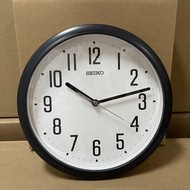 [TimeYourTime] Seiko Clock QHA005K White Dial Analog Quartz Basic Simple Wall Clock QHA005