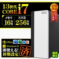 Microsoft Office 付き デスクトップ PC 新品 パソコン スリムタワー 13世代 COREi7 メモリ 16GB SSD 256GB Windows11 本体のみ おしゃれ 安い