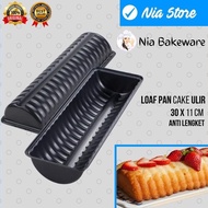 Promo Terbatas!!! Loyang Kue Anti Lengket Rectangle Pan Ulir 30 Cm