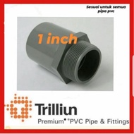 1" outer thread socket - 1" TS TRILLION Valve socket