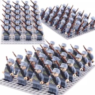 WWIII Military Eight-Road Army US Army German Army Russian Army Minifigures Chinese Building Block T