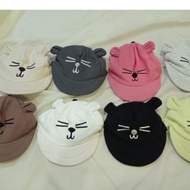(TP7)Cat Model Baby Hat Cat Hat Baby Cat Hat Cat Pattern Children's Hat Toddler Hat