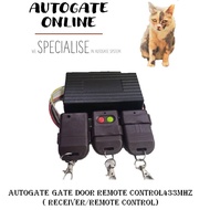 promo ! AUTOGATE GATE DOOR REMOTE CONTROL 433MHz ( RECEIVER/REMOTE CONTROL)-AUTOGATE ONLINE
