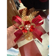 Beautiful Chinese wedding dress bow (1 piece)