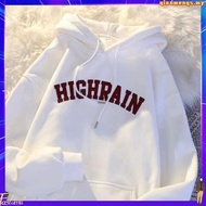0403 ROY Hoodie Men Women Unisex Coffee Oversized Hoodie Korean Style Couple Sweater Lelaki Plus Siz
