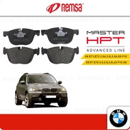 REMSA Front Brake Pads (1 set) - Compatible with BMW X5'07 E70 3.0,3.5,4.8i,x5 F15 35i,X6 E71,E72 3.