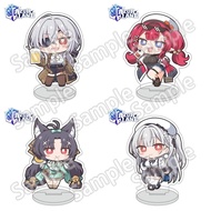 Standee Anime Azur Lane chibi mica model study desk decoration character Enterprise Belfast Akagi At