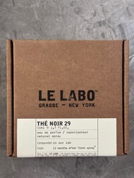 🆕 專櫃正貨 實驗室包裝 LE LABO THE NOIR 29 TN29 EDP 50ML 全新 紅茶29淡香精 香水 50ml