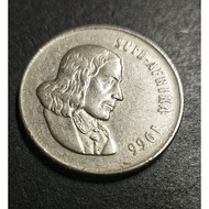 South Africa Coin 50 Cents Year 1966