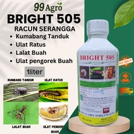 Bright 505 Racun Serangga 505 Ulat Pengorek Buah Durian Kumbang Tanduk Kelapa Sawit Racun Lalat Buah