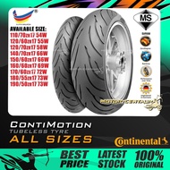 TAYAR MOTORSIKAL CONTINENTAL CONTI-MOTION TUBELESS TYRE 110,120,140,150,160,170,180,190,50,55,60,70 