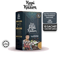 ☸EMZI Kopi Ala Kazim 10s Ekstrak Peria Susu Kambing Emzi Olive Tin Original HQ Kopi Pracampuran♙