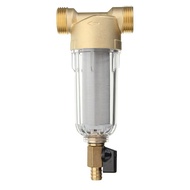 ELECTRON WATER - 5  Pre-Filter Strainer Outdoor Water Filter/Ultra-filtration - Backwash Available - Outer Thread
