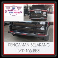 BYD M6 Rear Guard Hollow Iron Rear Bumper BYD M6 IRON Sevencode