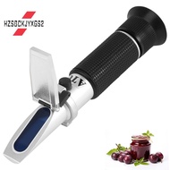 Refractometer with ATC Dual Scale Specific  &  Hydrometer in Wine Making and Beer Brewing Homebrew K