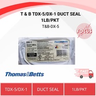 T & B TDX-5/DX-1 DUCT SEAL 1LB/PKT