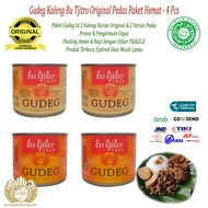 Bu Tjitro Canned Gudeg Complete Package Special SpicyOriginal, 4 Pieces