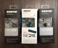 📣SHURE SE215入耳式隔音耳機 有線監聽耳機 3色可選❤️‍🔥