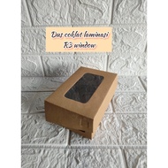 Laminated Brown Window Box R3 Cake Box/ 15 x 10 x 6 (Per Pack)