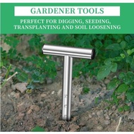 Hand Dibber, Seed Dibber, Bulb Planter Tool, Seed Planter Tool, Hole Digger for Plant Labels, for Se