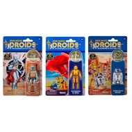 Kenner Star Wars 3.75" Droids The Adventures of R2-D2 And C-3PO set of 3 (R2-D2, C-3PO, Boba Fett)