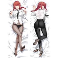 60x180cm Anime Chainsaw Man Makima Cosplay   Pillow Case Hugging Body Prop