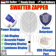 Swatter Zapper Electric Insect Eliminator Bug Zapping Swatter Mosquito Eradicator Fly Zapper