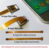 TEROKK Nano 4FF Sim card Converter FPC Extension Cable to Nano 4FF Micro 3FF Standard 2FF Sim Usim C