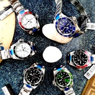 Proking Submarine Stainless Steel Day Date Watch 4008