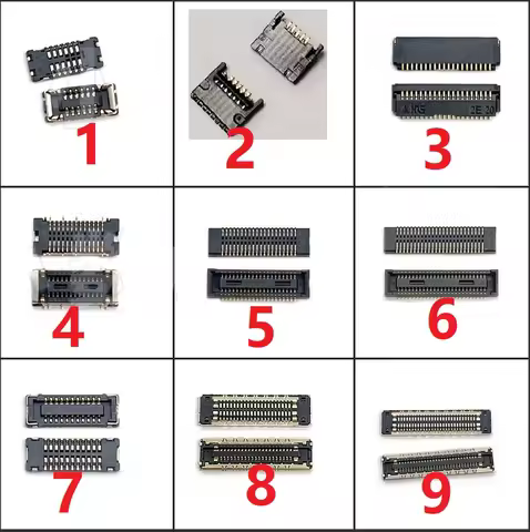 10PCS for Macbook A1706 A1708 A1707 A1989 A1990 Keyboard LCD Display USB Charger Trackpad TPAD Mesa 