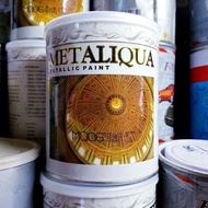 Cat Air Emas Metaliqua 750 Cc Mq06 / Gold Metalik Metallic Paint