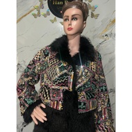 Black Sequin Fashion Jacket
