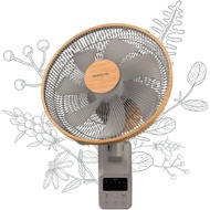 MISTRAL Greenleaf by Mistral MWF1454DR-G - 14" DC Wall Fan with Remote, 5 speeds, 30W, 8 hours timer