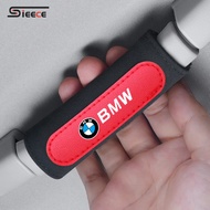 Sieece Car Roof Pull Handle Glove Protector Leather Car Seat Belt Cover Car Accessories Interior For