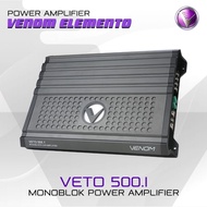 Power monoblock 1 channel venom veto 500.1 official warranty