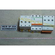 MCB 3P 20A SCHNEIDER