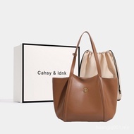 [Promosi Panas] Hadiah Festival Qixi - Beg Tangan Kulit Asli Gaya Li Sisi Mewah, Beg Laptop Bahu Ber
