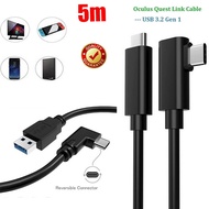 5M USB Type-C Link Cable Data Charging for Oculus Quest 2 PC Game VR Headset Durable