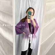 Cardigan gradasi / outer rayon murah / outer tie dye / outer hijab murah / luaran pantai wanita