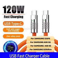 For SAMSUNG S25FE/S24FE  SAMSUNG S25Ultra  S24Ultra  S23Ultra Quick Charge cable KAIYUE 6A 120W Fast