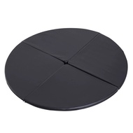 Precision DB Hot sale Lightweight Folding Pole Dance Mat 2"T X 5'W Black for Home Use