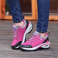 รองเท้าผ้าใบใส่วิ่งผู้หญิงกันน้ำน้ำหนักเบารองเท้าระบายอากาศเหมาะสำหรับตั้งแคมป์ในร่มและเดินเล่น JClub-MY