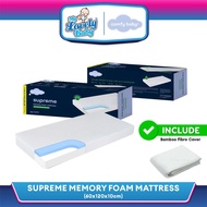 Comfy Baby Cooling Purotex Supreme Mattress - 60 x 120 x 10cm / 70 x 130 x 10cm  | Memory Foam Baby 