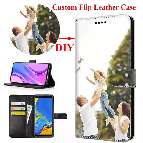 Custom Photo PU Leather Flip Wallet Case For Nokia G60 G42 G22 G11 Plus C32 C30 C21 Plus C12 C12 Plu