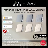 AQARA H1 PRO Smart Wall Switch Neutral Smart Life Voice-Controlled Devices