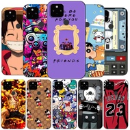 Case For Google Pixel 4a 5XL 5G 4A 4G Case Back Phone Cover Protective Soft Silicone Black Tpu pop anime game