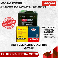 AKI KERING GTZ5S ASPIRA AKI SEPEDA MOTOR FULL KERING GTZ5S ASPIRA AKI ASPIRA GTZ5S MF