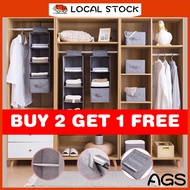 Wardrobe Organiser Hanging Clothes Storage Bag Folding Drawer Storage Box Hanging Wardrobe Clothes Organizer